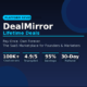 Featured image for GrabbedDeals titled DealMirror Lifetime Deals, describing the SaaS marketplace for founders and marketers with a platform review for 2026 and key stats including over 100,000 customers, a 4.9 out of 5 Trustpilot rating, 95 percent savings and a 30 day refund promise.