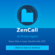 A featured promotional banner titled ZenCall AI Phone Agent displaying an abstract blue folder and phone call icon inside radar rings, with the subtitle Never Miss a Lead. Handle Calls 24/7. and a call-to-action button reading Lifetime Deal on DealFuel.