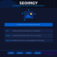 A featured promotional banner titled SEOIMGY: AI-Powered Image SEO Optimization, visualizing a mockup of automated media library data with custom text fields for alt text, title tags, captions, and descriptions alongside integrations for ChatGPT, Claude AI, Gemini, and WordPress.