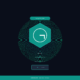 A featured promotional banner titled GatoGraphQL WordPress GraphQL Server under a horizontal teal pill badge reading AppSumo Lifetime Deal. Set against a dark navy layout patterned with a faint square grid, the center features a prominent teal hexagon graphic enclosing a white circular logo with a stylized letter 'G'. The hexagon is framed by multiple thin, concentric teal outline circles radiating outward. Below the central emblem, text reads "Fetch. Transform. Automate." positioned above a rectangular price box displaying $69 one-time. A solid teal footer spans the bottom of the banner, displaying grabbeddeals.online | AppSumo Deal Review 2026.